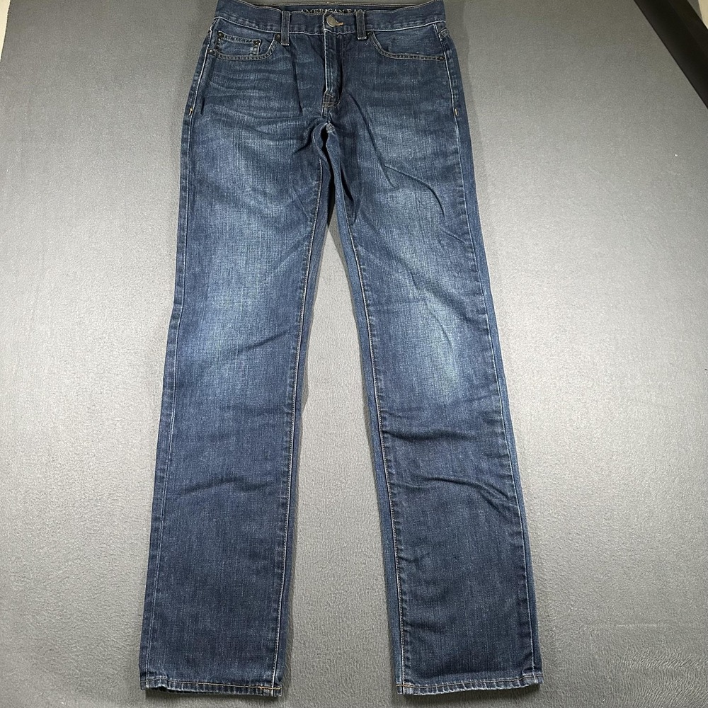 American Eagle Outfitters Jeans Mens 32x34 Blue Original Straight Denim OG Jeans